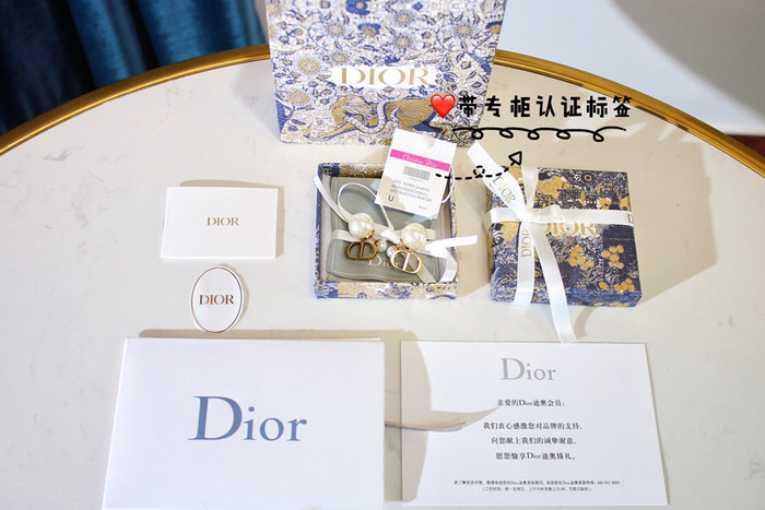 디올 dior cd 펄 귀걸이