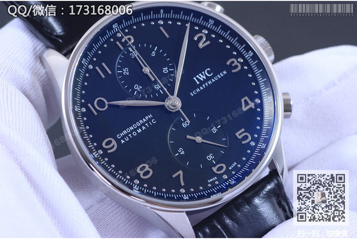 [ZF 공장 V2버전] IWC 포르투갈어 시리즈 블랙판 IW371447