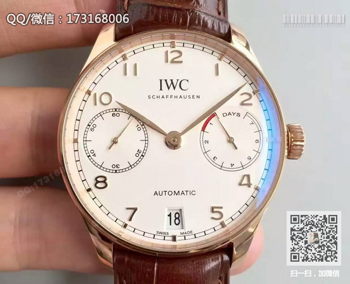 [ZF 공장 V5 버전] IWC 포르투갈 시리즈 흰판 IW500703