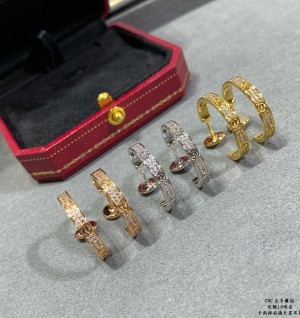 까르띠에 cartier 러브 다이아 귀걸이 (3color)