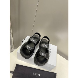 셀린느 23ss celine 로고 스크래치 스트랩 샌들