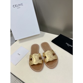 셀린느 23ss celine 카프스킨 트리오페 뮬 슬라이드