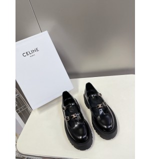 셀린느 23ss celine 트리오페 스트랩 로퍼 (굽 5cm)